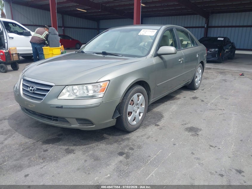 2010 Hyundai Sonata VIN 5NPET4AC2AH655648 IAAI salvage auction — RIGHT FRONT, Clear - Dealer Only (California), sold $400 on 2026-07-21 (photo 2)