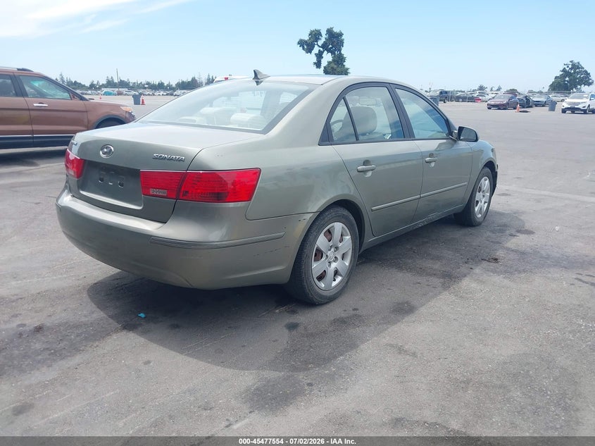 2010 Hyundai Sonata VIN 5NPET4AC2AH655648 IAAI salvage auction — RIGHT FRONT, Clear - Dealer Only (California), sold $400 on 2026-07-21 (photo 4)