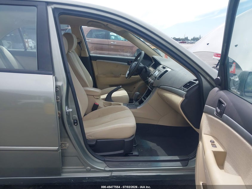 2010 Hyundai Sonata VIN 5NPET4AC2AH655648 IAAI salvage auction — RIGHT FRONT, Clear - Dealer Only (California), sold $400 on 2026-07-21 (photo 5)