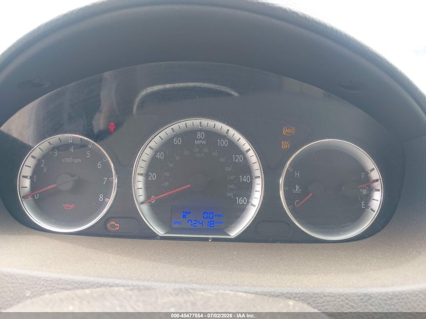 2010 Hyundai Sonata VIN 5NPET4AC2AH655648 IAAI salvage auction — RIGHT FRONT, Clear - Dealer Only (California), sold $400 on 2026-07-21 (photo 7)