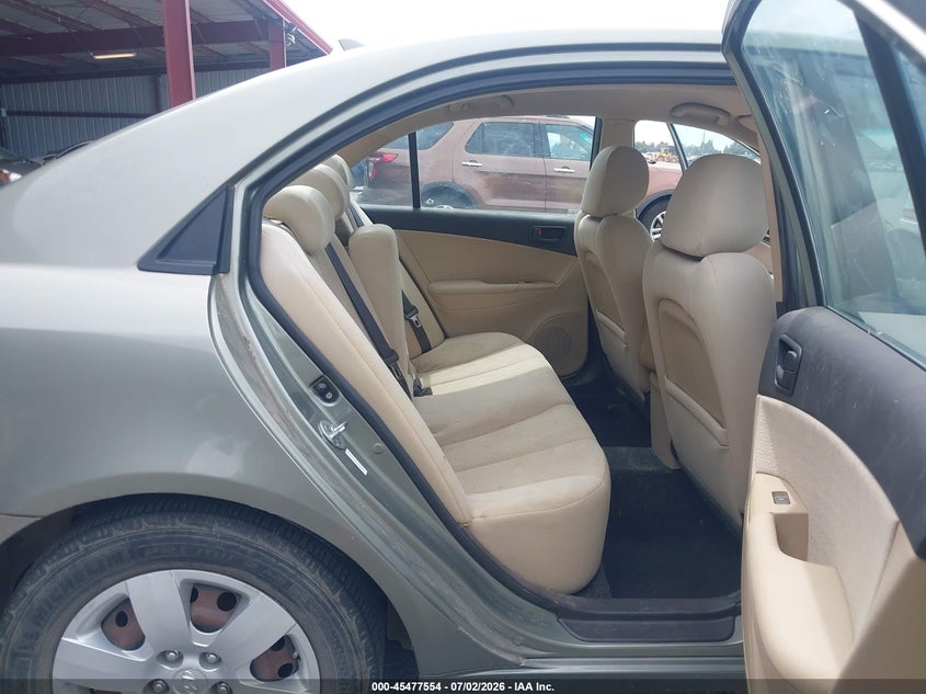 2010 Hyundai Sonata VIN 5NPET4AC2AH655648 IAAI salvage auction — RIGHT FRONT, Clear - Dealer Only (California), sold $400 on 2026-07-21 (photo 8)