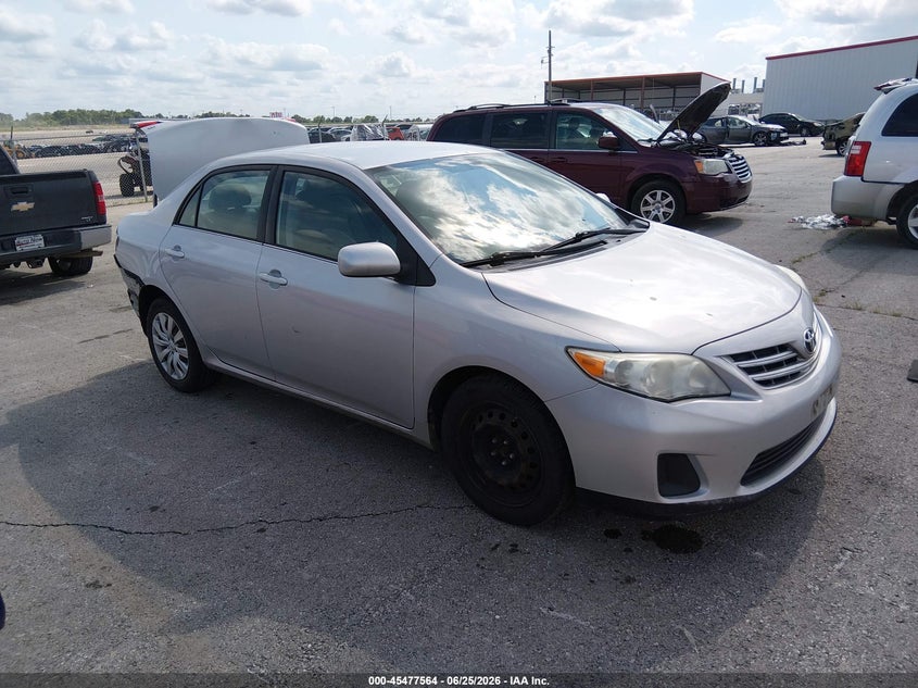 2013 Toyota Corolla VIN 5YFBU4EE6DP128487 IAAI salvage auction — REAR END, Salvage (Missouri), sold $1,050 on 2026-07-30 (photo 1)