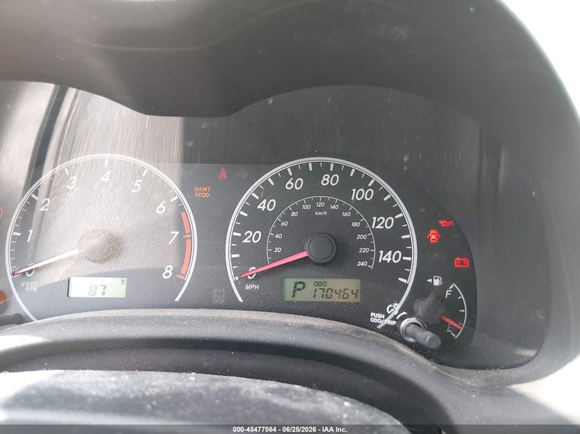 2013 Toyota Corolla VIN 5YFBU4EE6DP128487 IAAI salvage auction — REAR END, Salvage (Missouri), sold $1,050 on 2026-07-30 (photo 7)