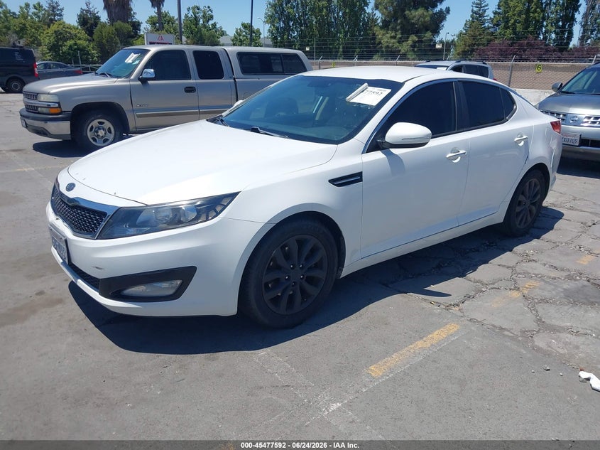 2012 Kia Optima VIN 5XXGN4A70CG006421 IAAI salvage auction — NORMAL WEAR, Clear - Dealer Only (California), sold $375 on 2026-07-29 (photo 2)
