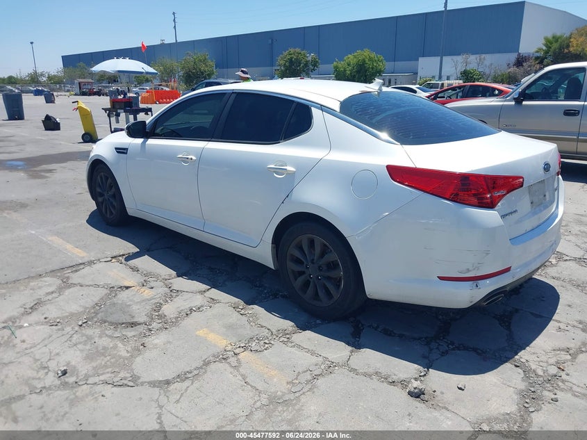 2012 Kia Optima VIN 5XXGN4A70CG006421 IAAI salvage auction — NORMAL WEAR, Clear - Dealer Only (California), sold $375 on 2026-07-29 (photo 3)