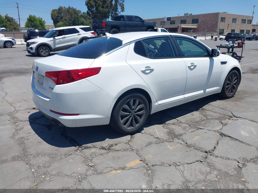 2012 Kia Optima VIN 5XXGN4A70CG006421 IAAI salvage auction — NORMAL WEAR, Clear - Dealer Only (California), sold $375 on 2026-07-29 (photo 4)
