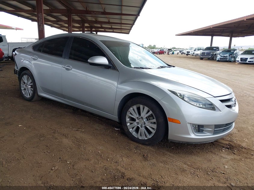 2009 Mazda 6 VIN 1YVHP82A195M06902 IAAI salvage auction — REAR END, Salvage (Arizona), sold $750 on 2026-07-09 (photo 1)