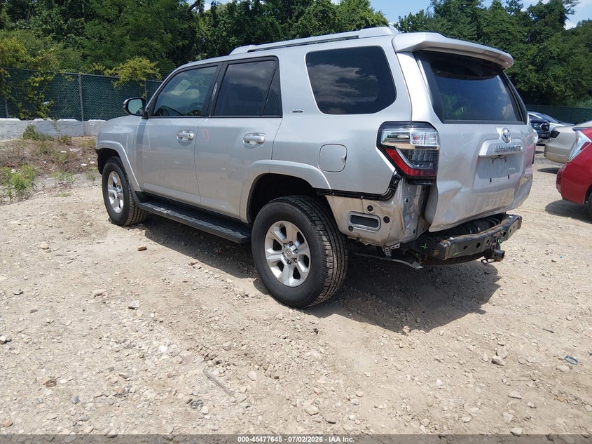 2017 Toyota 4runner VIN JTEBU5JR6H5454075 IAAI salvage auction — FRONT END, Salvage - Greater Than 75% (Maryland), sold $9,700 on 2026-07-16 (photo 3)