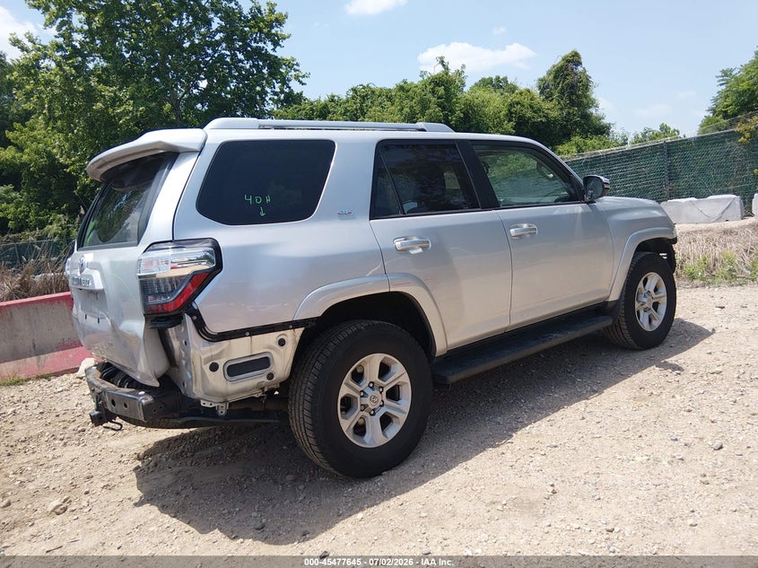 2017 Toyota 4runner VIN JTEBU5JR6H5454075 IAAI salvage auction — FRONT END, Salvage - Greater Than 75% (Maryland), sold $9,700 on 2026-07-16 (photo 4)