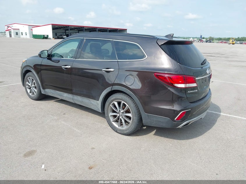 2017 Hyundai Santa fe VIN KM8SMDHF8HU224954 IAAI salvage auction — FRONT & REAR, Certificate Of Title (Nebraska), sold $2,450 on 2026-07-09 (photo 3)