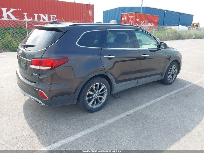 2017 Hyundai Santa fe VIN KM8SMDHF8HU224954 IAAI salvage auction — FRONT & REAR, Certificate Of Title (Nebraska), sold $2,450 on 2026-07-09 (photo 4)