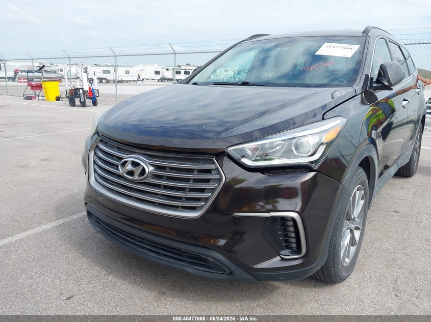 2017 Hyundai Santa fe VIN KM8SMDHF8HU224954 IAAI salvage auction — FRONT & REAR, Certificate Of Title (Nebraska), sold $2,450 on 2026-07-09 (photo 6)