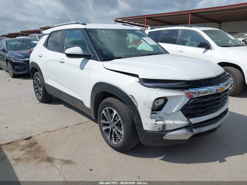 2026 Chevrolet Trailblazer VIN KL79MRSL8TB135417 IAAI salvage auction — FRONT END, Clear (Texas), sold $16,050 on 2026-07-07 (photo 1)