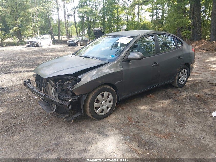 2008 Hyundai Elantra VIN KMHDU46D28U410032 IAAI salvage auction — FRONT END, Clear (Virginia), sold $575 on 2026-07-21 (photo 2)