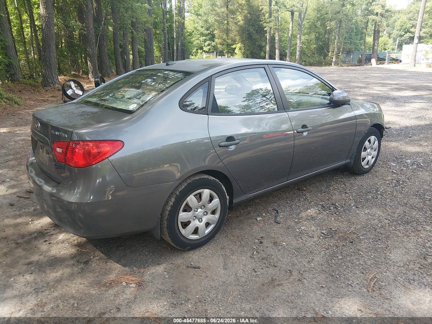 2008 Hyundai Elantra VIN KMHDU46D28U410032 IAAI salvage auction — FRONT END, Clear (Virginia), sold $575 on 2026-07-21 (photo 4)