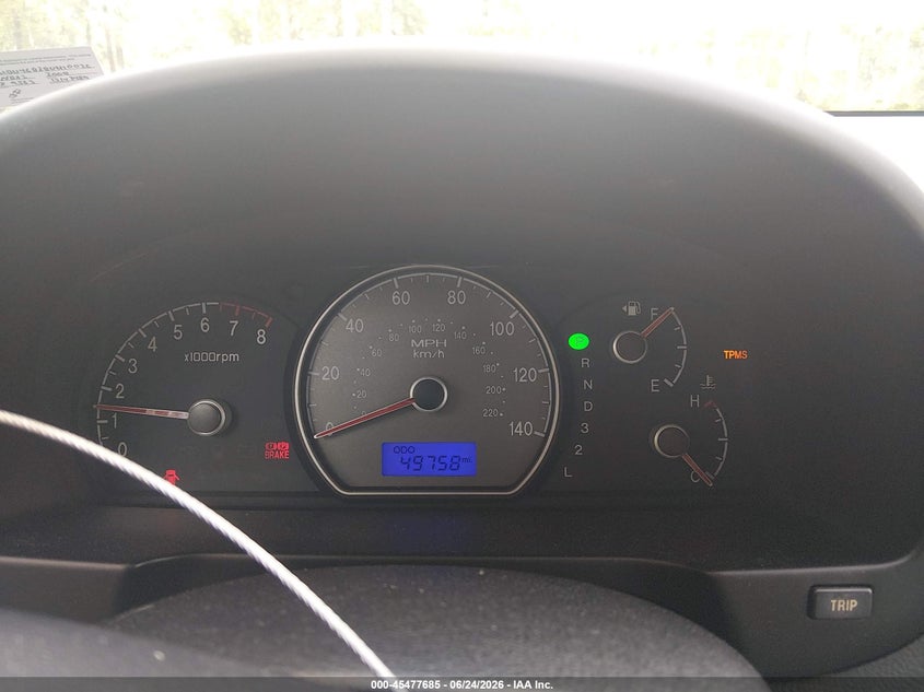 2008 Hyundai Elantra VIN KMHDU46D28U410032 IAAI salvage auction — FRONT END, Clear (Virginia), sold $575 on 2026-07-21 (photo 7)