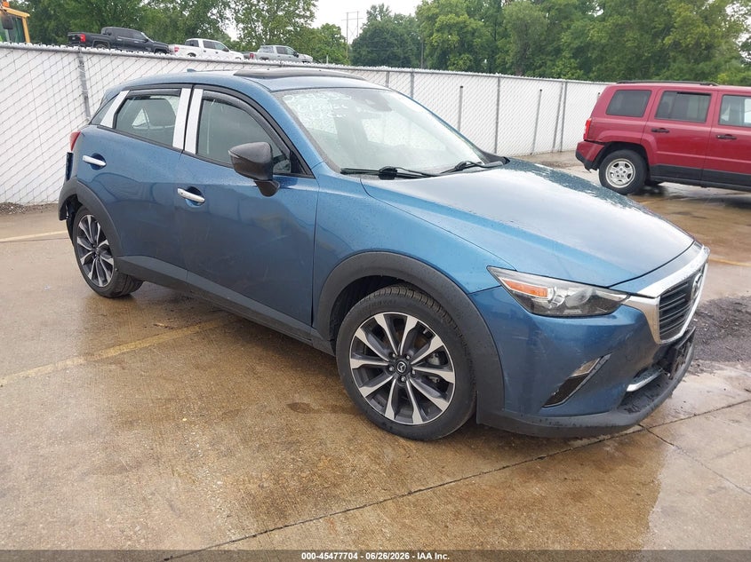 2019 Mazda Cx-3 VIN JM1DKDC7XK0445201 IAAI salvage auction — REAR END, Salvage (Missouri), sold $2,150 on 2026-07-28 (photo 1)
