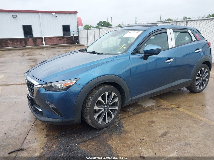 2019 Mazda Cx-3 VIN JM1DKDC7XK0445201 IAAI salvage auction — REAR END, Salvage (Missouri), sold $2,150 on 2026-07-28 (photo 2)