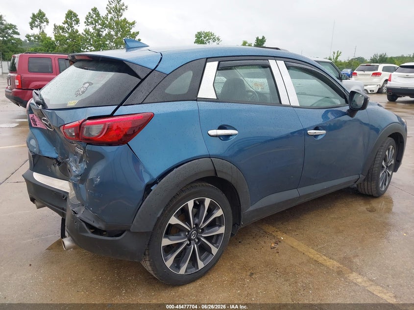 2019 Mazda Cx-3 VIN JM1DKDC7XK0445201 IAAI salvage auction — REAR END, Salvage (Missouri), sold $2,150 on 2026-07-28 (photo 4)
