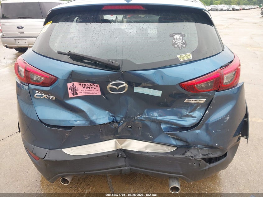 2019 Mazda Cx-3 VIN JM1DKDC7XK0445201 IAAI salvage auction — REAR END, Salvage (Missouri), sold $2,150 on 2026-07-28 (photo 6)