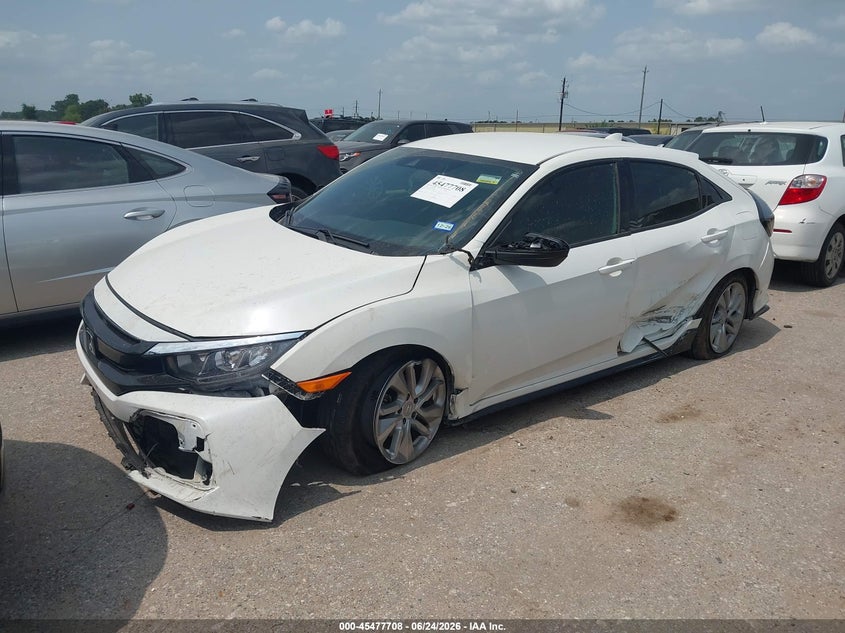 2019 Honda Civic VIN SHHFK7H44KU223407 IAAI salvage auction — REPOSSESSION, Original (Texas), sold $25 on 2026-07-08 (photo 2)