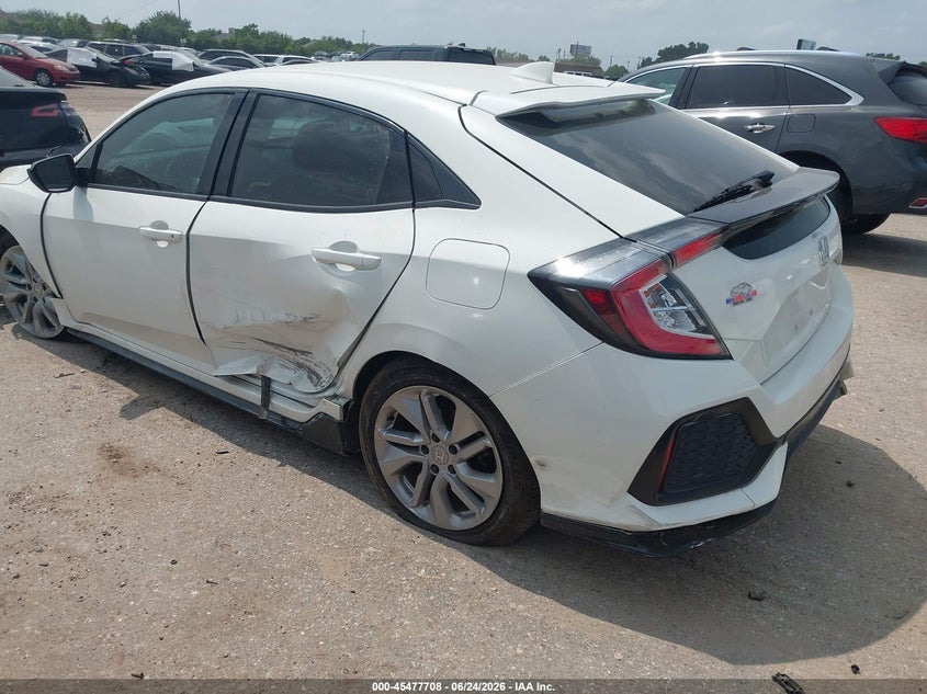 2019 Honda Civic VIN SHHFK7H44KU223407 IAAI salvage auction — REPOSSESSION, Original (Texas), sold $25 on 2026-07-08 (photo 3)