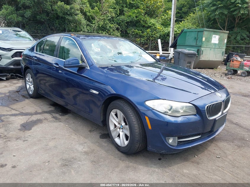 2013 BMW 5er VIN WBAXH5C58DD112651 IAAI salvage auction — STORM DAMAGE, Salvage (North Carolina), sold $1,150 on 2026-07-23 (photo 1)