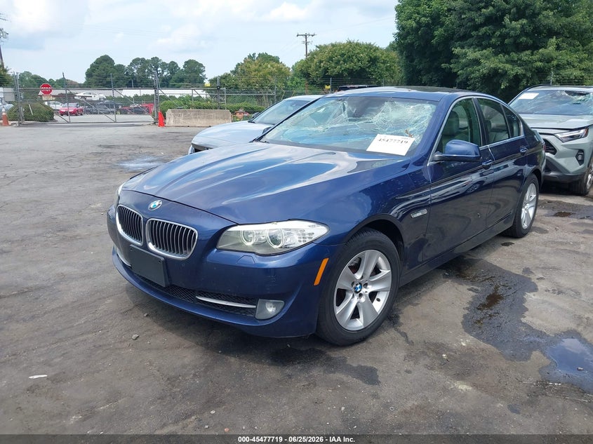 2013 BMW 5er VIN WBAXH5C58DD112651 IAAI salvage auction — STORM DAMAGE, Salvage (North Carolina), sold $1,150 on 2026-07-23 (photo 2)