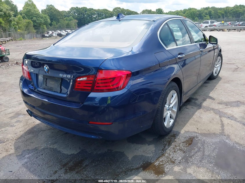 2013 BMW 5er VIN WBAXH5C58DD112651 IAAI salvage auction — STORM DAMAGE, Salvage (North Carolina), sold $1,150 on 2026-07-23 (photo 4)