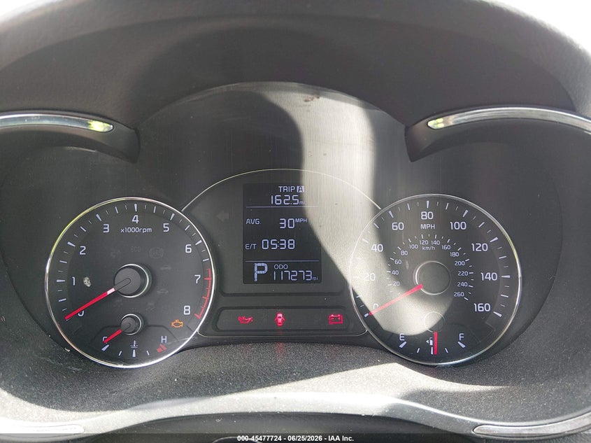 2016 Kia Forte VIN KNAFK4A62G5501139 IAAI salvage auction — FRONT END, Salvage (Ohio), sold $525 on 2026-07-15 (photo 7)