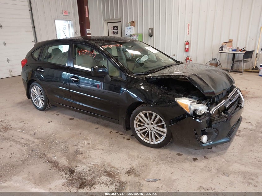 2012 Subaru Impreza VIN JF1GPAG60CH227873 IAAI salvage auction — FRONT END, Mv-907A (New York), sold $25 on 2026-07-28 (photo 1)