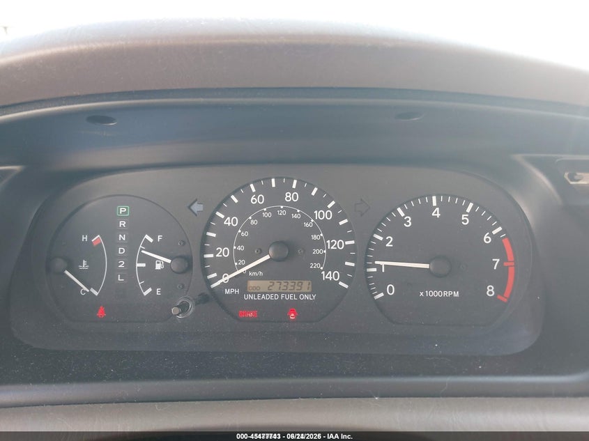 1998 Toyota Camry VIN JT2BG28K4W0143881 IAAI salvage auction — HAIL, Salvage (Idaho), sold $400 on 2026-07-30 (photo 7)