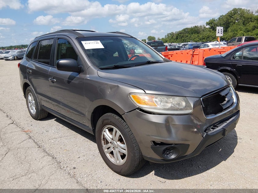 2012 Hyundai Santa fe VIN 5XYZG3AB9CG126506 IAAI salvage auction — NORMAL WEAR, Clear (Kansas), sold $900 on 2026-07-22 (photo 1)