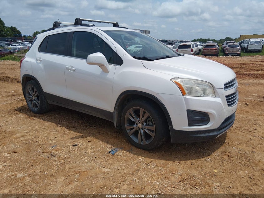2016 Chevrolet Trax VIN KL7CJLSB6GB700126 IAAI salvage auction — HAIL, Clear (Missouri), sold $1,500 on 2026-07-30 (photo 1)