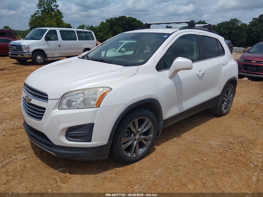 2016 Chevrolet Trax VIN KL7CJLSB6GB700126 IAAI salvage auction — HAIL, Clear (Missouri), sold $1,500 on 2026-07-30 (photo 2)