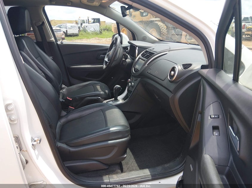 2016 Chevrolet Trax VIN KL7CJLSB6GB700126 IAAI salvage auction — HAIL, Clear (Missouri), sold $1,500 on 2026-07-30 (photo 5)