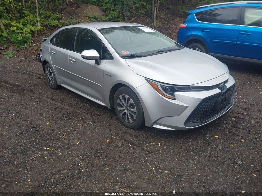 2021 Toyota Corolla VIN JTDEAMDE2MJ000520 IAAI salvage auction — REAR END, Salvage Title, sold $5,200 on 2026-07-15 (photo 1)