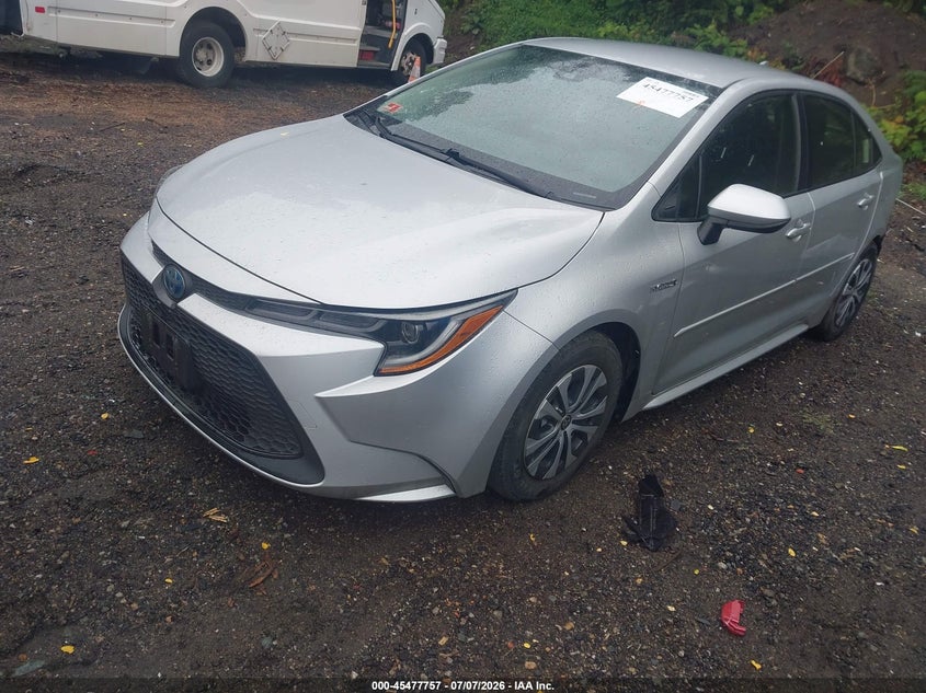 2021 Toyota Corolla VIN JTDEAMDE2MJ000520 IAAI salvage auction — REAR END, Salvage Title, sold $5,200 on 2026-07-15 (photo 2)