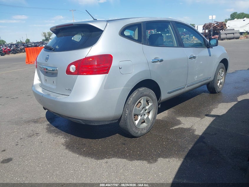 2013 Nissan Rogue sport VIN JN8AS5MV8DW638358 IAAI salvage auction — NORMAL WEAR, Clear (Utah), sold $275 on 2026-07-09 (photo 4)
