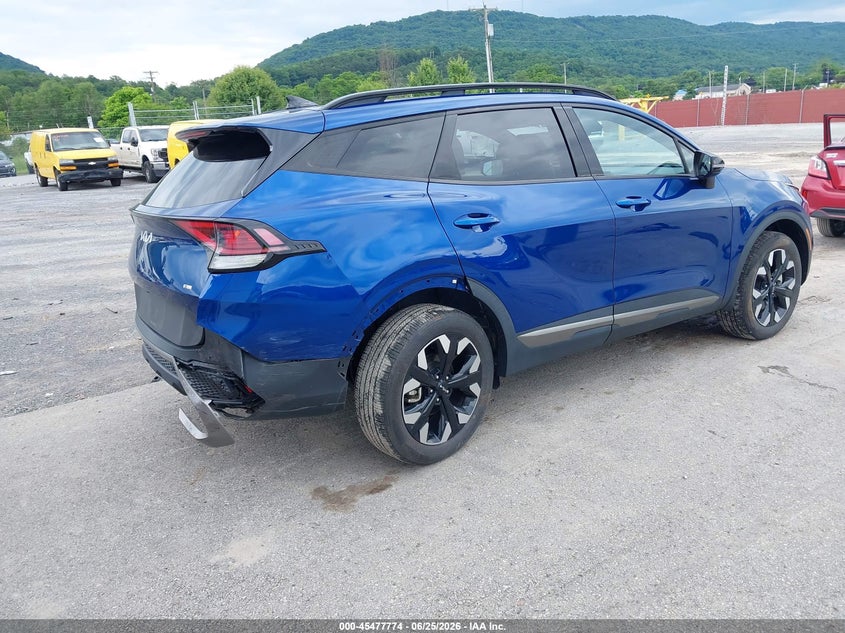 2024 Kia Sportage VIN 5XYK6CDF5RG160373 IAAI salvage auction — RIGHT REAR, Salvage (Pennsylvania), sold $9,000 on 2026-07-15 (photo 4)