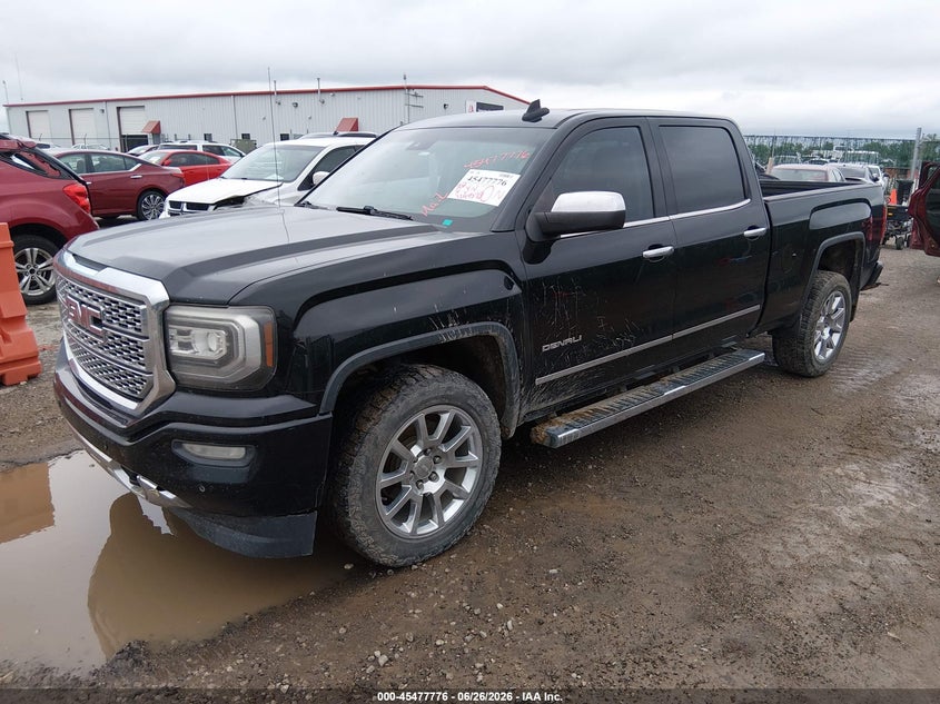 2017 Gmc SIERRA VIN 3GTU2PEJ1HG318299 IAAI salvage auction — HAIL, Salvage (Tennessee), sold $7,600 on 2026-07-19 (photo 2)
