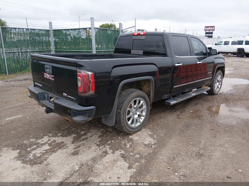 2017 Gmc SIERRA VIN 3GTU2PEJ1HG318299 IAAI salvage auction — HAIL, Salvage (Tennessee), sold $7,600 on 2026-07-19 (photo 4)