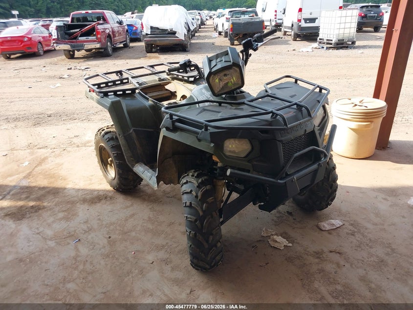 2020 Polaris Sportsman VIN 4XASEJ570LA280871 IAAI salvage auction — ENGINE BURN, Bill Of Sale (Alabama), sold $850 on 2026-07-08 (photo 1)