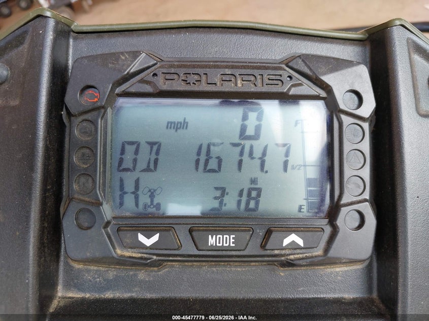 2020 Polaris Sportsman VIN 4XASEJ570LA280871 IAAI salvage auction — ENGINE BURN, Bill Of Sale (Alabama), sold $850 on 2026-07-08 (photo 7)