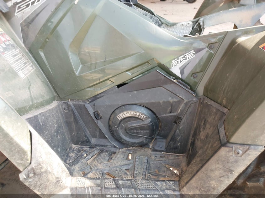 2020 Polaris Sportsman VIN 4XASEJ570LA280871 IAAI salvage auction — ENGINE BURN, Bill Of Sale (Alabama), sold $850 on 2026-07-08 (photo 9)