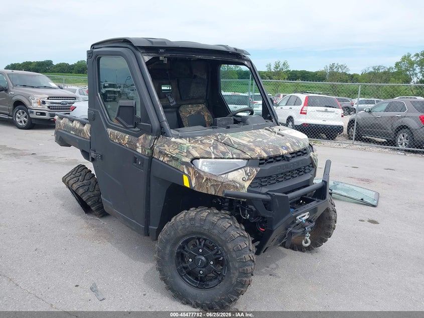 2022 Polaris Ranger VIN 4XARRY996N8482115 IAAI salvage auction — FRONT & REAR, Regular Certificate (Iowa), sold $5,500 on 2026-09-30 (photo 1)