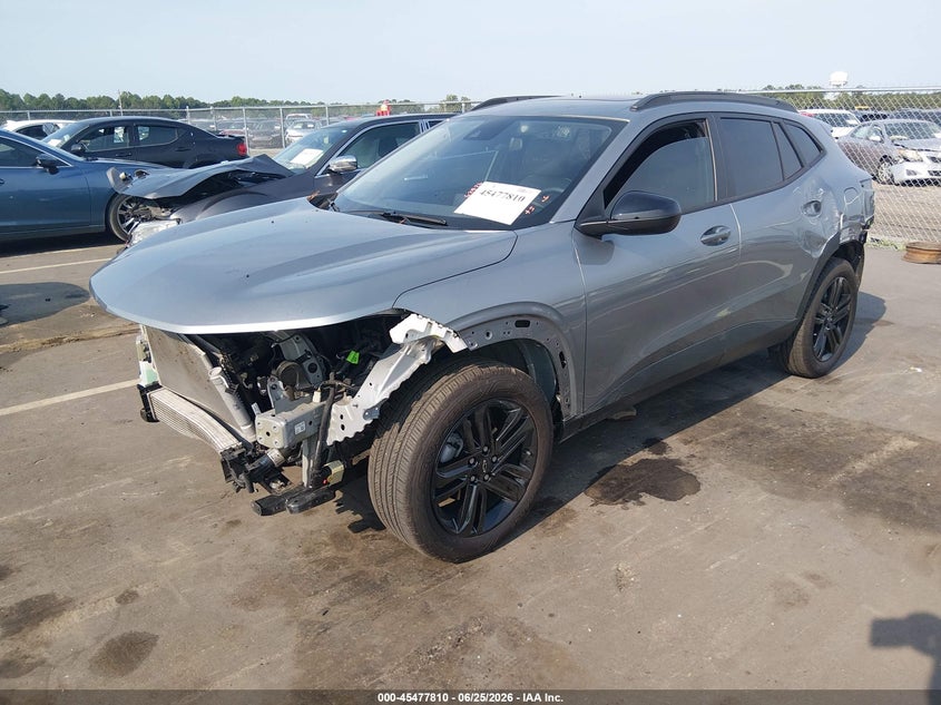 2024 Chevrolet Trax VIN KL77LKE27RC225746 IAAI salvage auction — FRONT END, Salvage (North Carolina), sold $25 on 2026-08-01 (photo 2)