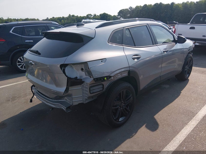 2024 Chevrolet Trax VIN KL77LKE27RC225746 IAAI salvage auction — FRONT END, Salvage (North Carolina), sold $25 on 2026-08-01 (photo 4)