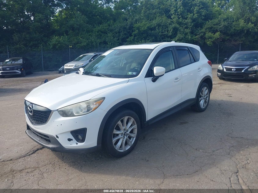 2014 Mazda Cx-5 VIN JM3KE4DY7E0321193 IAAI salvage auction — SIDE, Salvage (Pennsylvania), sold $3,250 on 2026-07-25 (photo 2)