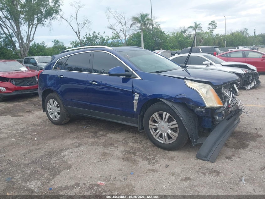 2012 Cadillac Srx VIN 3GYFNAE34CS613895 IAAI salvage auction — FRONT END, Salvage Title, sold $500 on 2026-07-27 (photo 1)